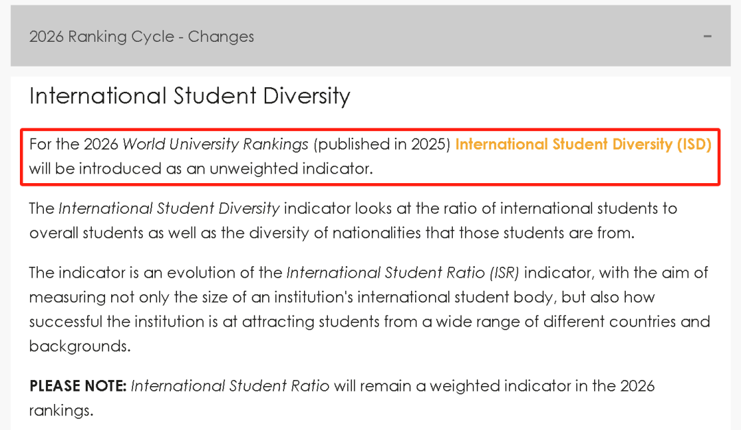 2026 QS 世界大学排名或有大变化！